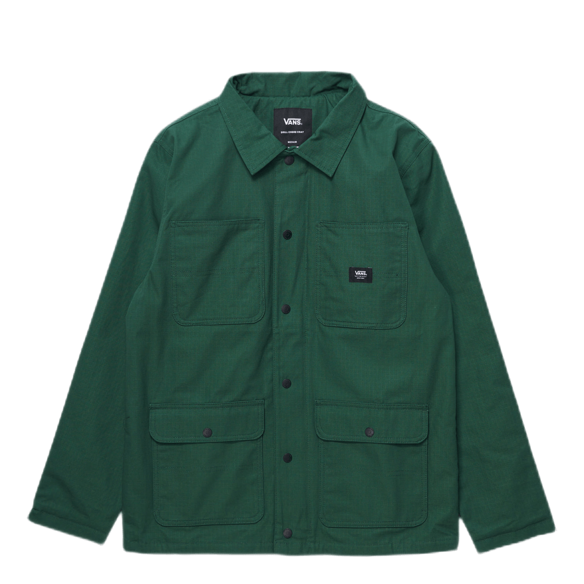 Drill Chore Coat Green