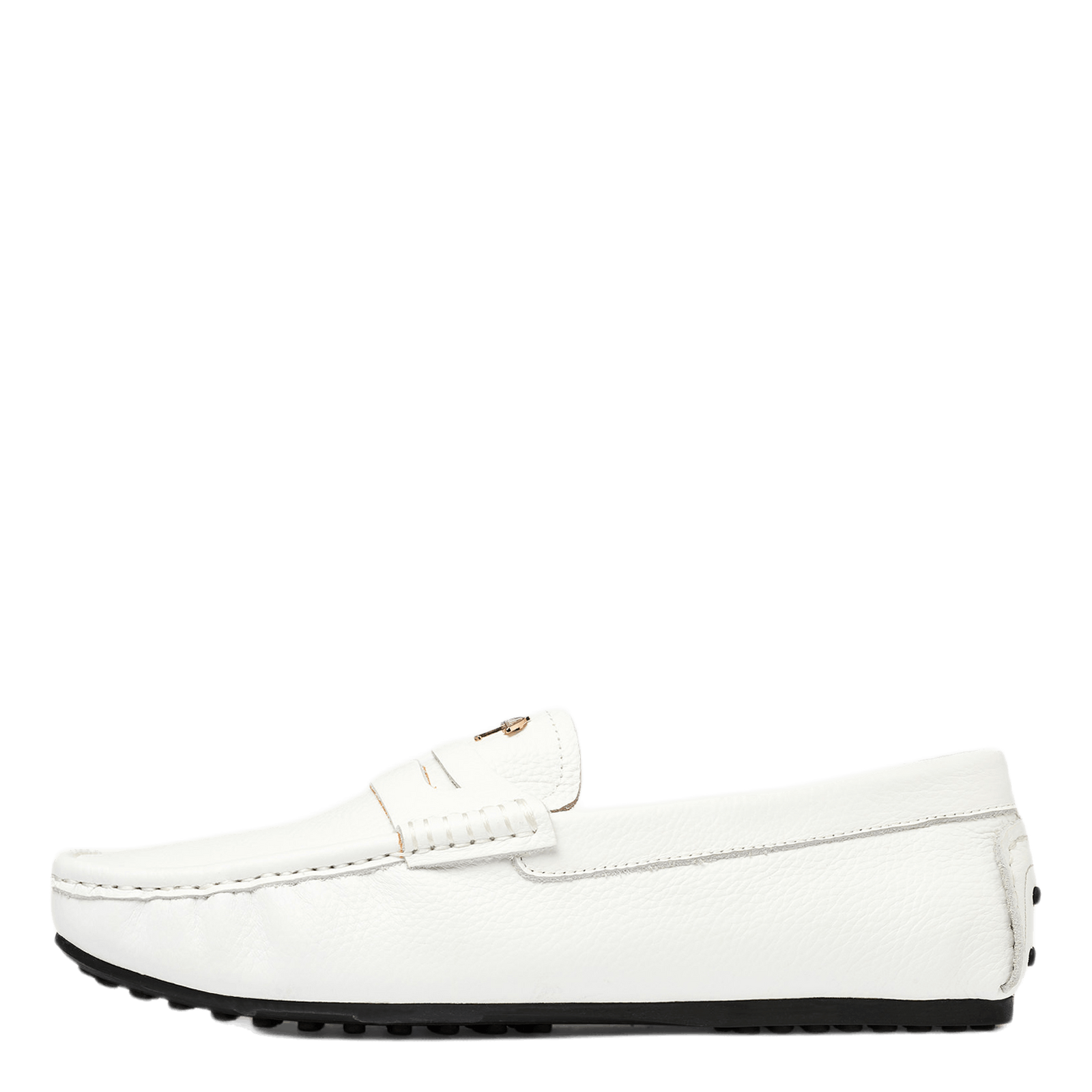 Italo Disco Mocassin White