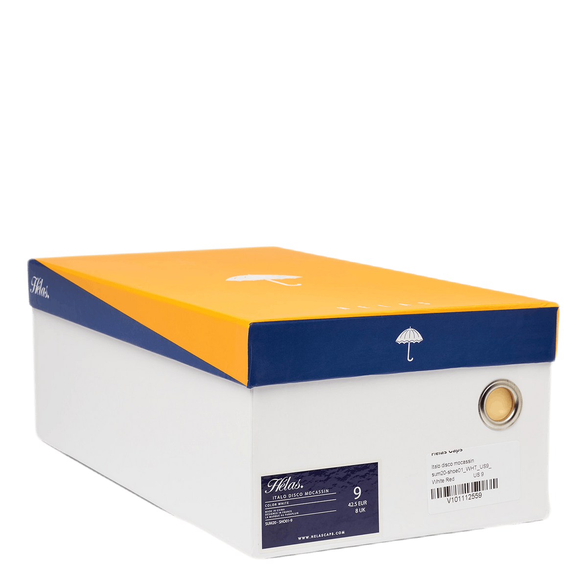 Italo Disco Mocassin White