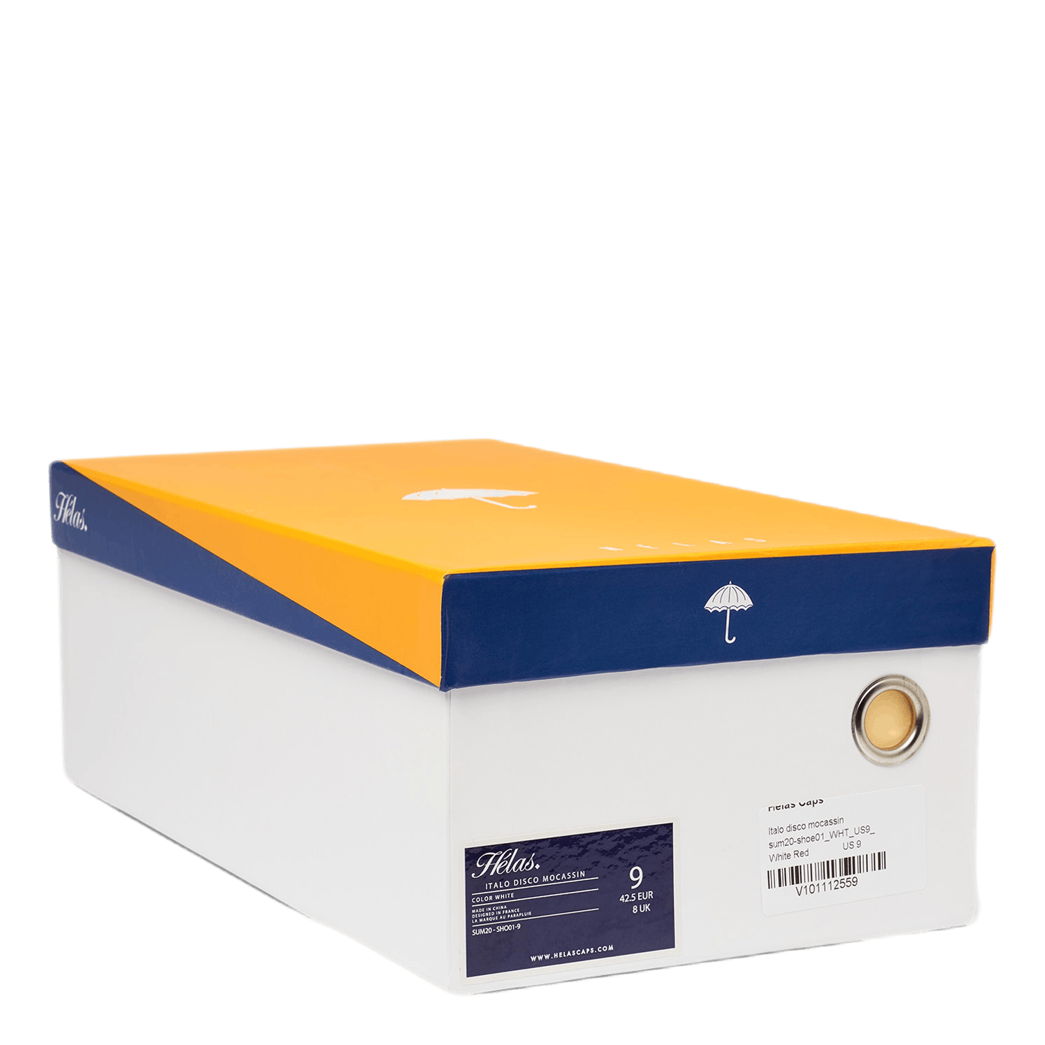 Italo Disco Mocassin White